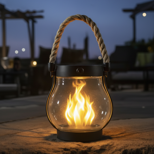 Luméa™ – Lanterne Solaire Élégante