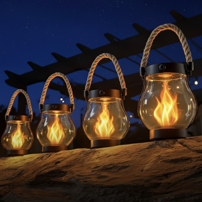 Luméa™ – Lanterne Solaire Élégante