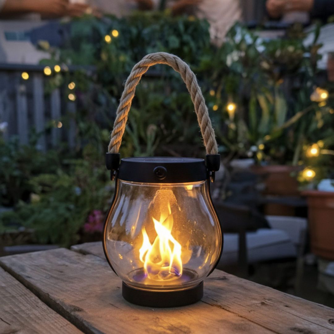Luméa™ – Lanterne Solaire Élégante